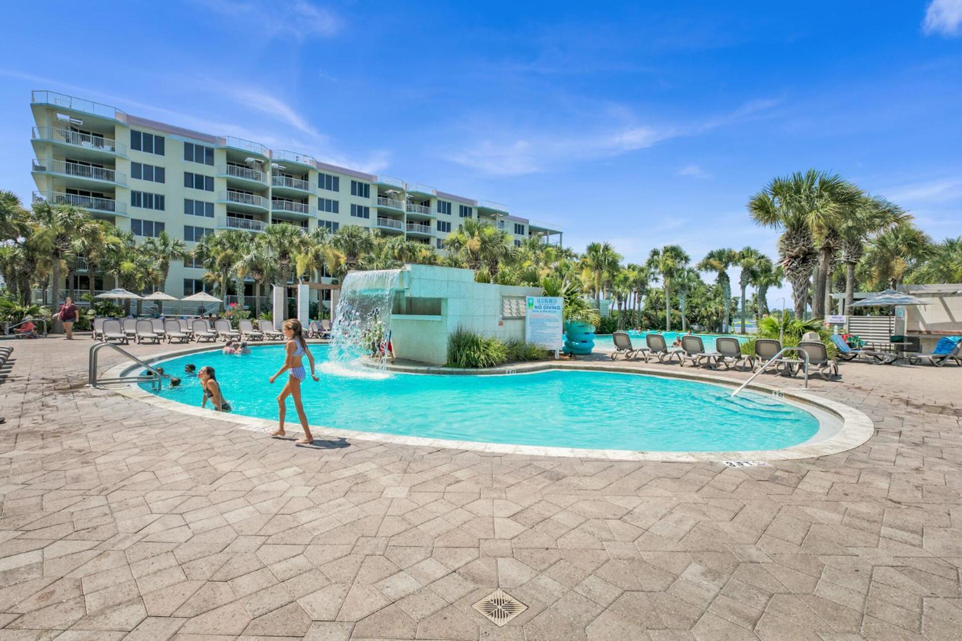 Destin West Gulfside Two Bedroom With Bunks!!! Lazy River!! フォート・ウォルトン・ビーチ エクステリア 写真