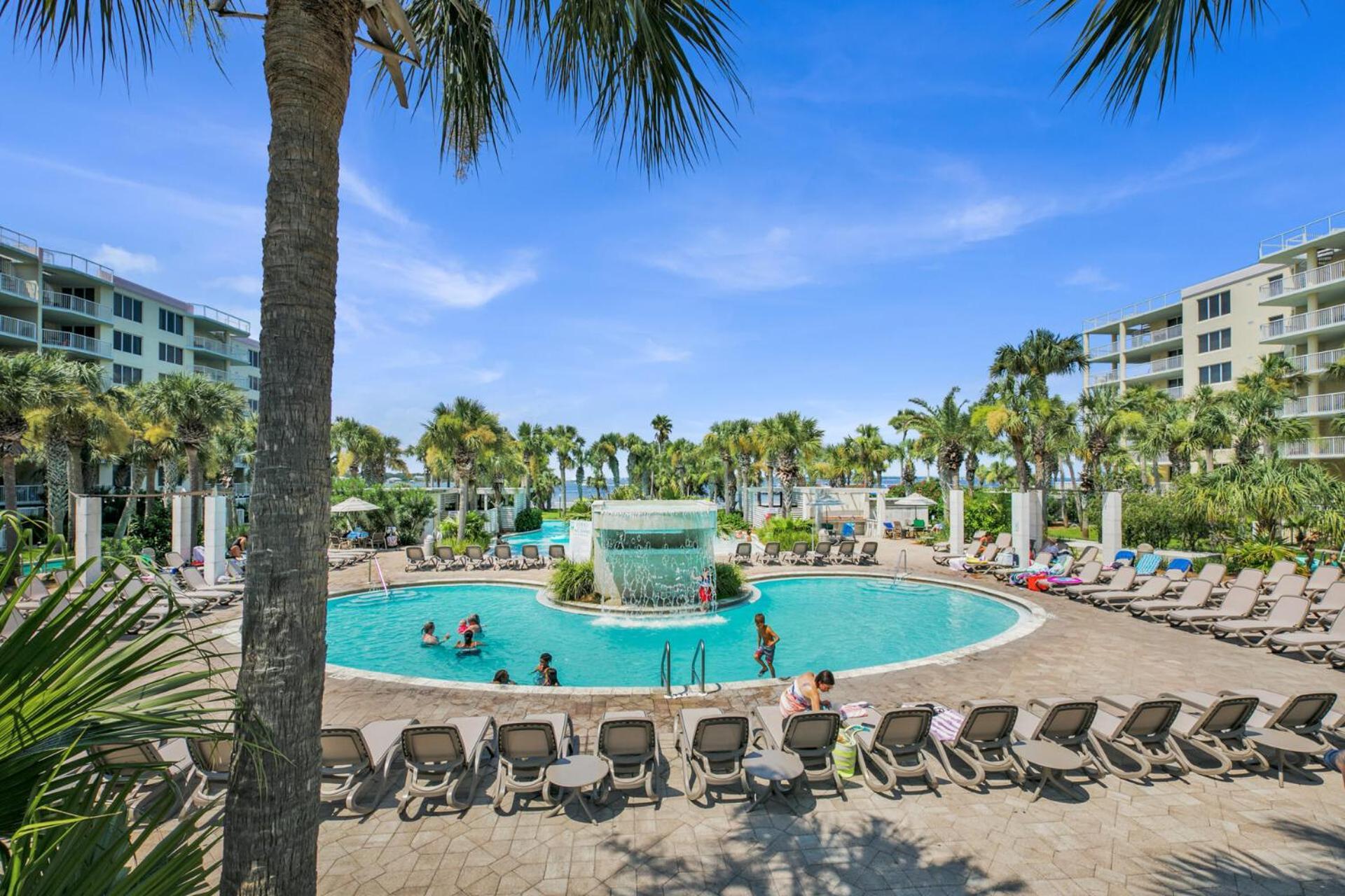 Destin West Gulfside Two Bedroom With Bunks!!! Lazy River!! フォート・ウォルトン・ビーチ エクステリア 写真